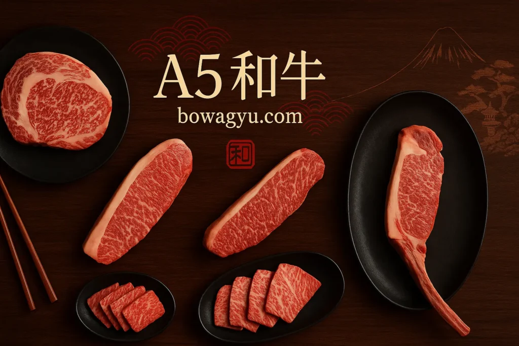 Japanese A5 Wagyu beef from Kobe, Hitachi, Miyazaki, Kamichiku and more
