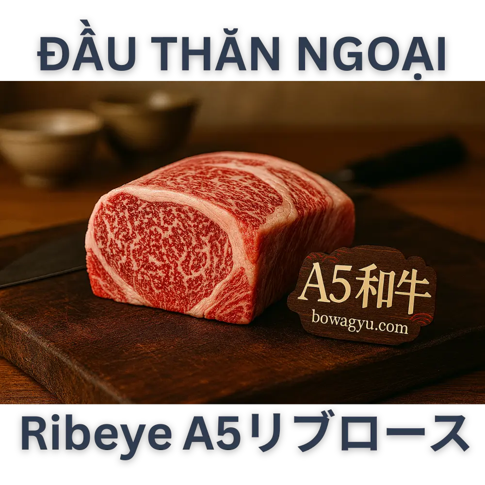 A5和牛リブロース(Riburoosu / Ribeye) 🏞 産地のこだわり:ヒタチ牛・カミチクについて茨城県にある「ヒタチ牛」は、豊かな自然環境と厳格な飼育管理により、日本国内でも高い評価を受けるブランド和牛です。カミチク(Kamichiku)は、そのヒタチ牛を手掛ける生産者ブランドであり、音楽を聴かせながらストレスのない環境で牛を育て、餌には国産の大麦や穀物を使用しています。 Kamichikuは、伝統と革新の両方を兼ね備え、和牛生産において日本のトップクラスを誇る存在です。全ロットにトレーサビリティ(traceability)が徹底され、品質に対する信頼性が非常に高いのが特徴です。 🌾 自然、技術、愛情の融合によって育てられたA5和牛リブロース(ribeye)は、まさに「食べる芸術品」。一口ごとに、産地と生産者のこだわりが伝わってきます。