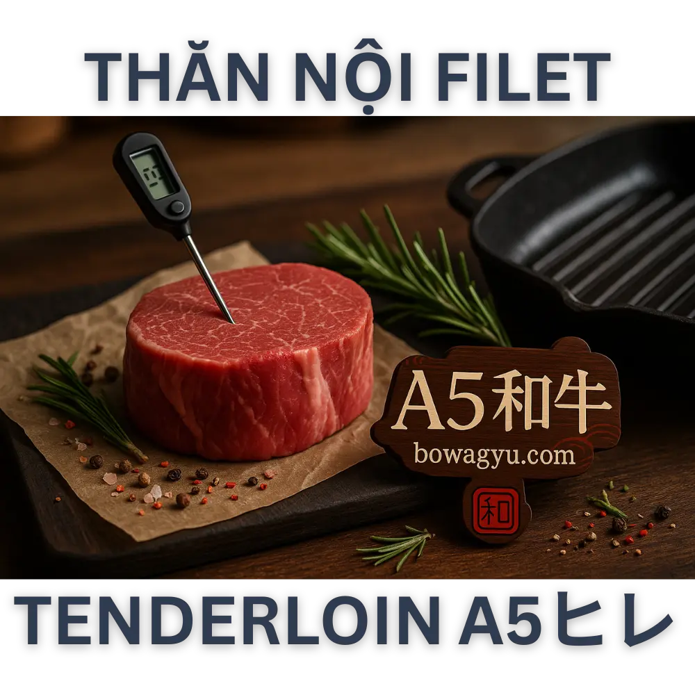 Japanese A5 Wagyu Tenderloin (Filet / Hire / Shatoburian) 💰 The Real Value Behind the Price Why does A5 Wagyu beef cost more? Over 30 months to raise each cow Rare—only 3% of Wagyu qualifies as A5 Bred in clean, calm environments—almost like a cow spa! When asking how much is A5 Wagyu beef, you’re really asking: “How much is peak flavor and craftsmanship worth?”