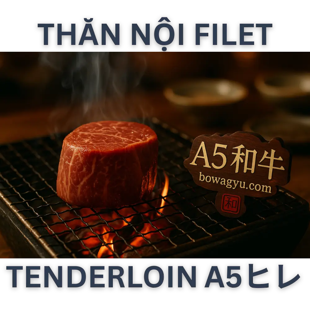 Japanese A5 Wagyu Tenderloin (Filet / Hire / Shatoburian) 🍳 Cooking Methods for A5 Wagyu Tenderloin Steak Want to know the best way to cook Wagyu A5? Try these Japanese-approved techniques: Salt stone grilling: Simple and authentic. Cast iron pan-sear: 30 seconds per side, no oil. Thin-sliced sashimi: Only if sashimi-grade. When asking how to grill Japanese Wagyu, remember: less is more.