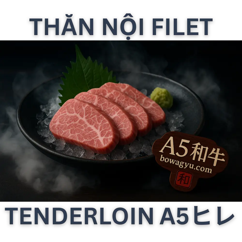 Japanese A5 Wagyu Tenderloin (Filet / Hire / Shatoburian) Japanese A5 Wagyu Tenderloin is not just a cut of meat—it’s a symbol of refined taste and luxury. Raised from pure Tajima Wagyu, nurtured by Mizuho Farm, every bite of A5和牛テンダーロイン delivers elegance, excellence, and extraordinary satisfaction. 👉 Ready to elevate your dining? Experience the unforgettable taste of A5 Wagyu today!