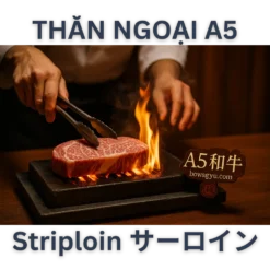 🍽️ Cách chế biến và thưởng thức Thăn ngoại Wagyu A5 đúng điệu Hướng dẫn cách làm steak Wagyu A5 chuẩn nhà hàng 🥩 Để làm steak Wagyu A5 ngon đúng điệu, bạn cần: Để thịt ở nhiệt độ phòng 30 phút Chỉ áp chảo 1-2 phút mỗi mặt Dùng muối biển, tiêu đen, không dùng gia vị mạnh
