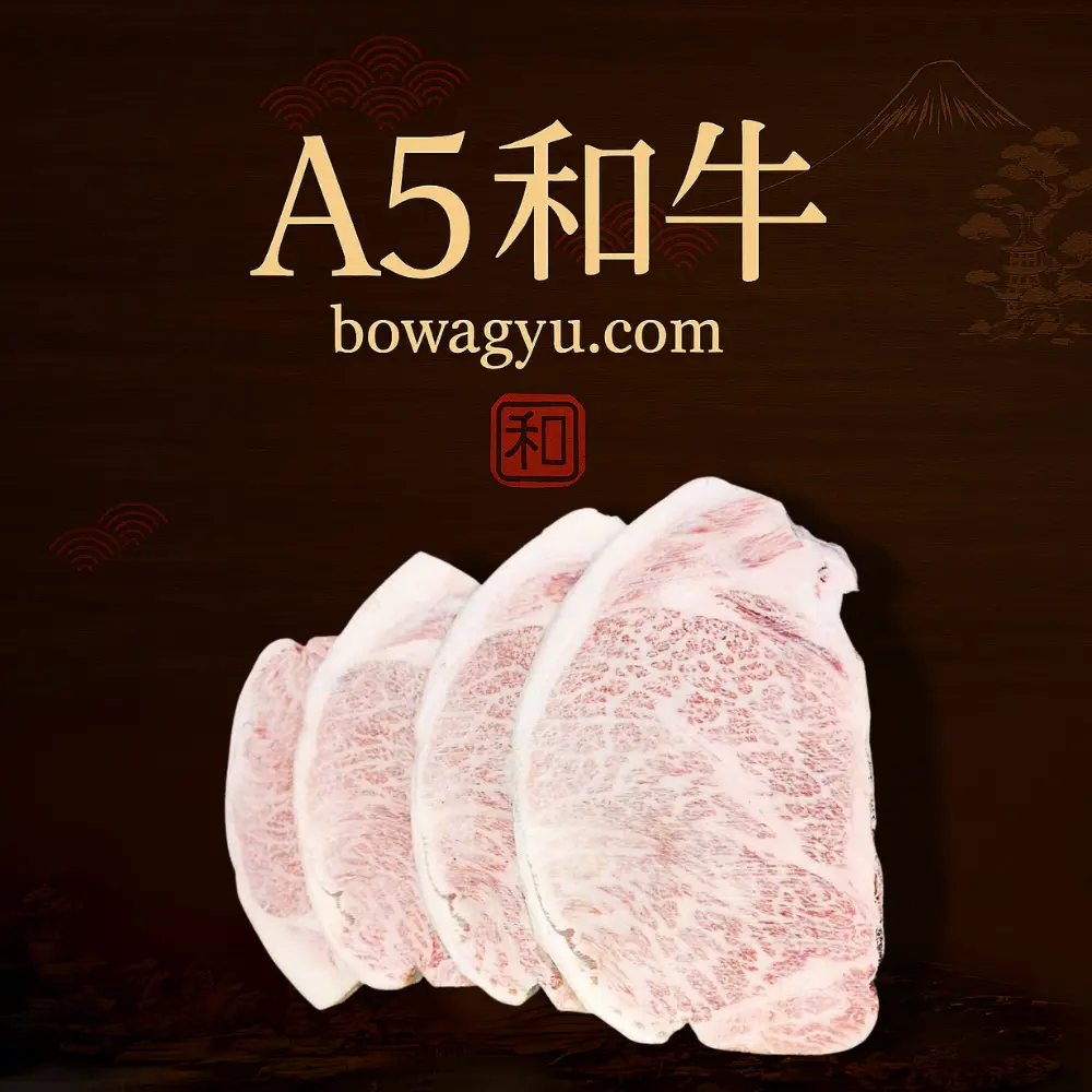 Thăn Ngoại Bò Wagyu A5 Nhật Bản (Striploin / Sāroin) – Hàng Đấu Giá Bí mật về vân cẩm thạch – Dấu hiệu nhận diện của thịt bò A5 thượng hạngCác vân mỡ cẩm thạch (marbling) trải đều trong thớ thịt là tiêu chuẩn vàng của thịt bò A5 thượng hạng, giúp tăng độ ẩm, vị ngọt và cảm giác tan chảy nơi đầu lưỡi – một trải nghiệm khó quên.